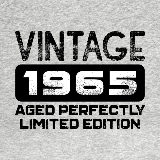 Birthday Gift Vintage 1965 Aged Perfectly by colorsplash